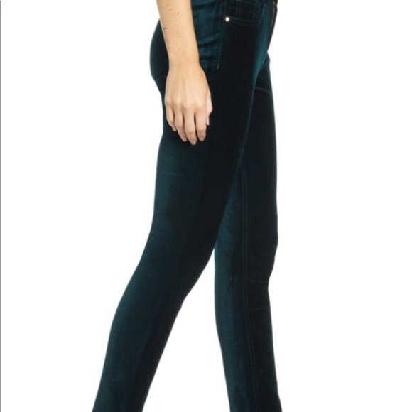 🎁 Jen7 By 7 For All Mankind Stretch Velvet Ankle - Picture 4 of 12